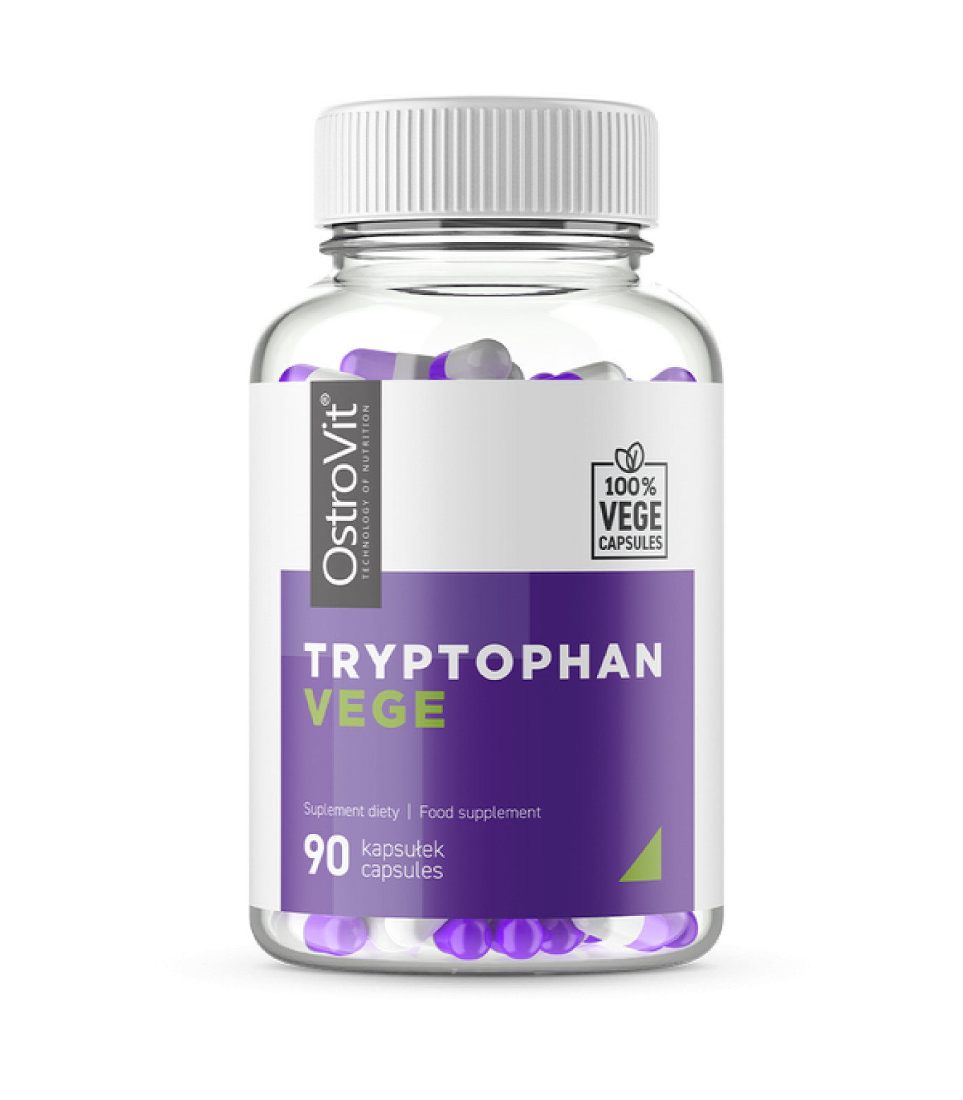 OstroVit Tryptophan 300 mg / Vege - 90 капсули